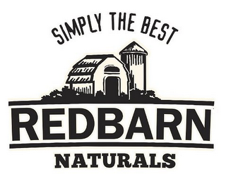 SIMPLY THE BEST REDBARN NATURALS logo