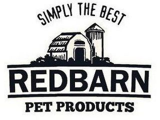 SIMPLY THE BEST REDBARN PET PRODUCTS logo