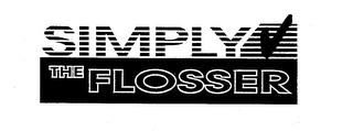 SIMPLY THE FLOSSER logo