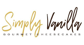 SIMPLY VANILLA GOURMET CHEESECAKES logo