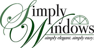 SIMPLY WINDOWS SIMPLY ELEGANT. SIMPLY EASY. logo