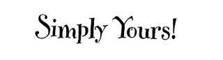 SIMPLY YOURS! logo