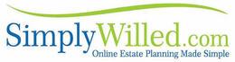 SIMPLYWILLED.COM ONLINE ESTATE PLANNINGMADE SIMPLE logo