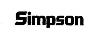 SIMPSON logo
