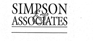 SIMPSON & ASSOCIATES logo