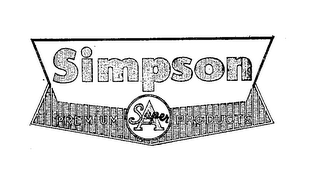 SIMPSON PREMIUM PRODUCTS SUPER A logo
