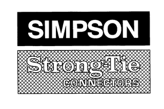SIMPSON STRONG-TIE CONNECTORS logo