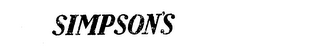 SIMPSON'S logo