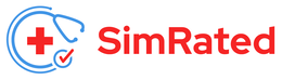SIMRATED logo