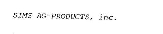 SIMS AG-PRODUCTS, INC. logo