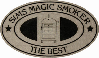 SIMS MAGIC SMOKER THE BEST logo
