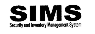 SIMS SECURITY AND INVENTORY MANAGEMENT SYSTEM logo