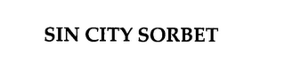 SIN CITY SORBET logo
