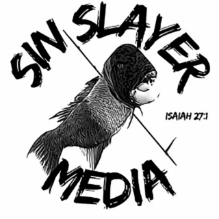 SIN SLAYER MEDIA ISAIAH 27:1 logo