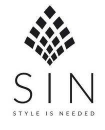 SIN STYLE IS NEEDED logo