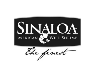 SINALOA MEXICAN WILD SHRIMP THE FINEST logo