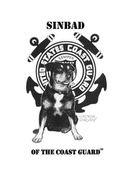 SINBAD OF THE COAST GUARD UNITED STATES COAST GUARD SEMPER US GEORGE GRAY logo