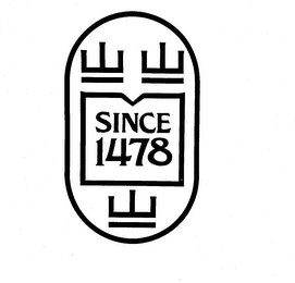 SINCE 1478 logo