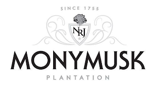 SINCE 1755 NRJ MONYMUSK PLANTATION logo