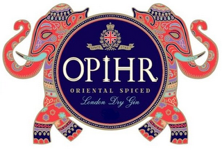 SINCE 1761 OPIHR ORIENTAL SPICED LONDON DRY GIN logo