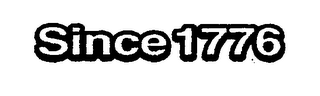 SINCE 1776 logo