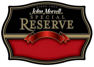 SINCE 1827 JOHN MORRELL SPECIAL RESERVE logo