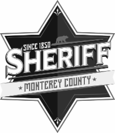 SINCE 1850 SHERIFF MONTEREY COUNTY logo