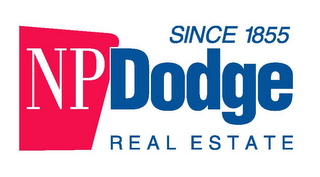 SINCE 1855 NP DODGE REAL ESTATE logo