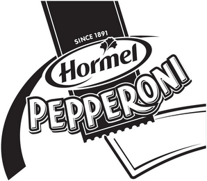 SINCE 1891 HORMEL PEPPERONI logo