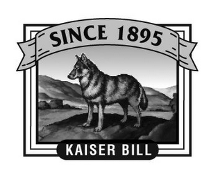 SINCE 1895 KAISER BILL logo