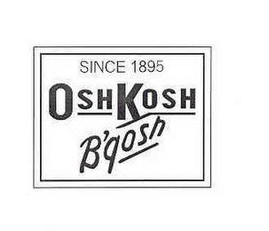 SINCE 1895 OSHKOSH B'GOSH logo