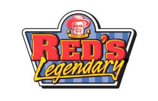 SINCE 1895 RED'S LEGENDARY logo