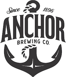 SINCE 1896 ANCHOR BREWING CO. logo
