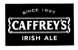 SINCE 1897 CAFFREY'S IRISH ALE logo
