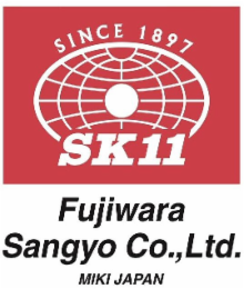 SINCE 1897 SK11 FUJIWARA SANGYO CO.,LTD. MIKI JAPAN logo