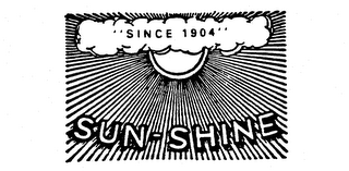 "SINCE 1904" SUN-SHINE logo