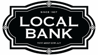 SINCE 1907 LOCAL BANK logo