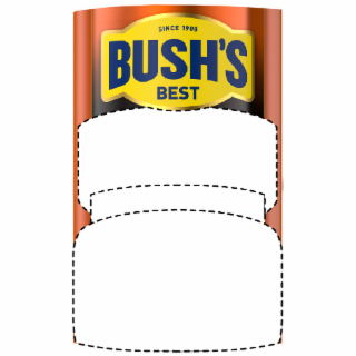 SINCE 1908 BUSH'S BEST logo