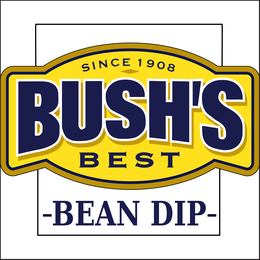 SINCE 1908 BUSH'S BEST -BEAN DIP- logo