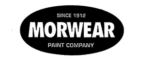 SINCE 1912 MORWEAR PAINT COMPANY logo