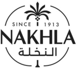 SINCE 1913 NAKHLA logo