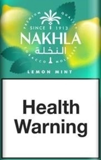 SINCE 1913 NAKHLA LEMON MINT HEALTH WARNING logo