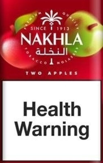 SINCE 1913 NAKHLA TWO APPLES HEALTH WARNING logo
