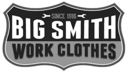 SINCE 1916 BIG SMITH WORK CLOTHES logo