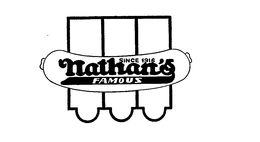 SINCE 1916 NATHAN'S FAMOUS logo