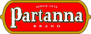 SINCE 1916 PARTANNA BRAND logo
