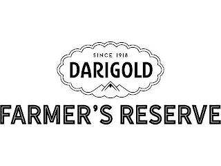 SINCE 1918 DARIGOLD FARMER'S RESERVE logo