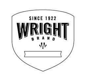 SINCE 1922 WRIGHT BRAND logo