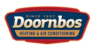SINCE 1927 DOORNBOS HEATING & AIR CONDITIONING logo