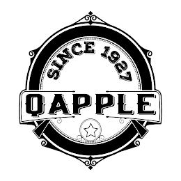 SINCE 1927 QAPPLE logo
